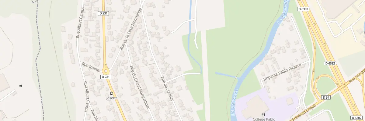Plan du 38 Rue des Loisirs à Harfleur