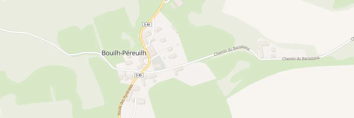 Plan du 1 Che du Barastana à Bouilh-Péreuilh