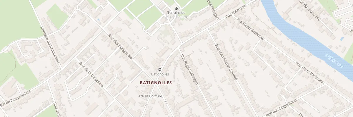 Plan du 71 Rue d’Arnage au Mans
