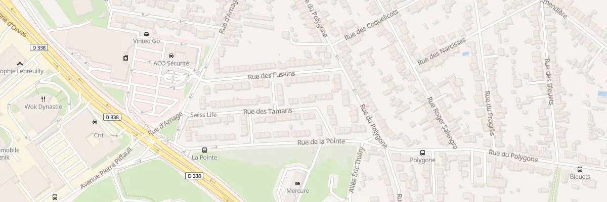 Plan du 37 Rue des Tamaris au Mans