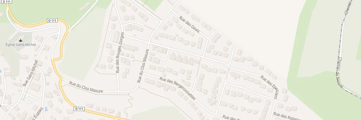 Plan du 8 Rue des Pinsons à Fontenay