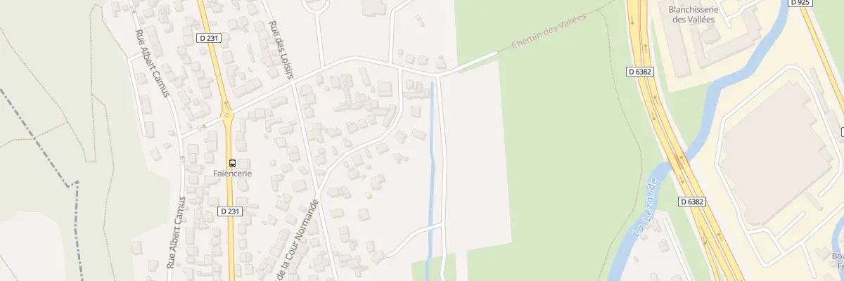 Plan du 9 Rue de la Cour Normande à Harfleur