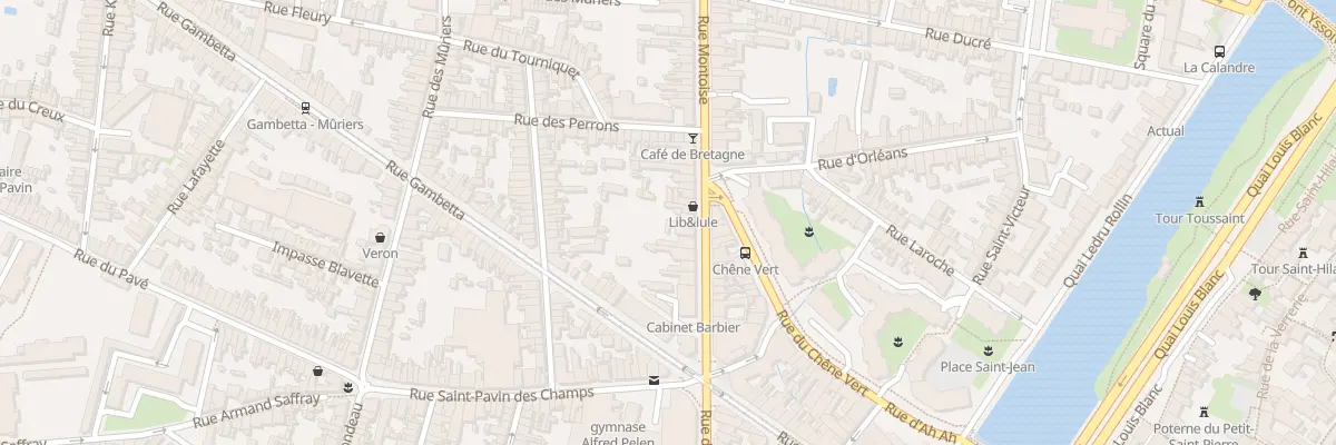 Plan du 17 Rue Montoise au Mans