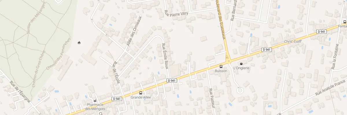 Plan du 9 Rue Émile Roux à L’Isle-d’Espagnac