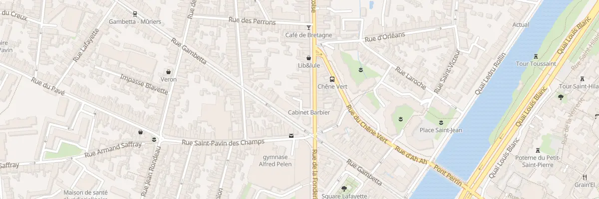 Plan du 5 Rue Montoise au Mans