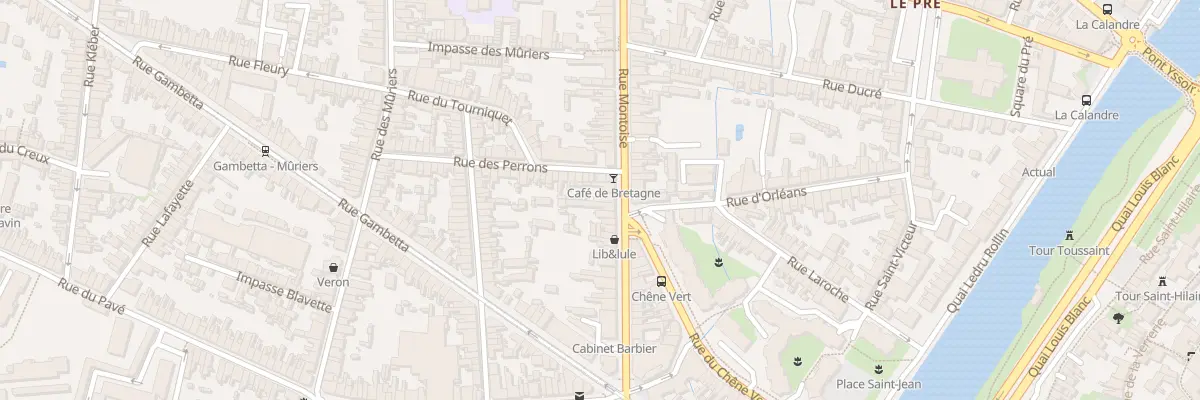 Plan du 31 Rue Montoise au Mans