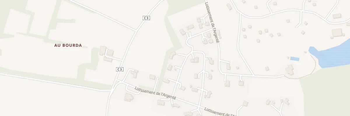 Plan du 25 Lot de l’Argente à Lagraulet-du-Gers