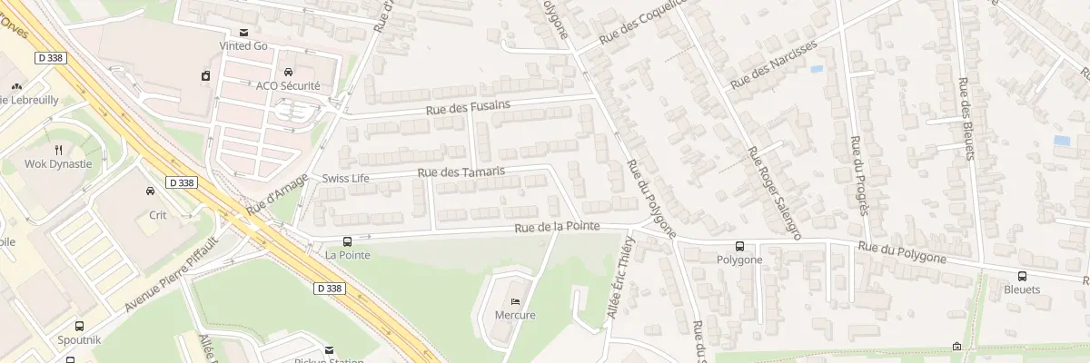 Plan du 48 Rue des Tamaris au Mans