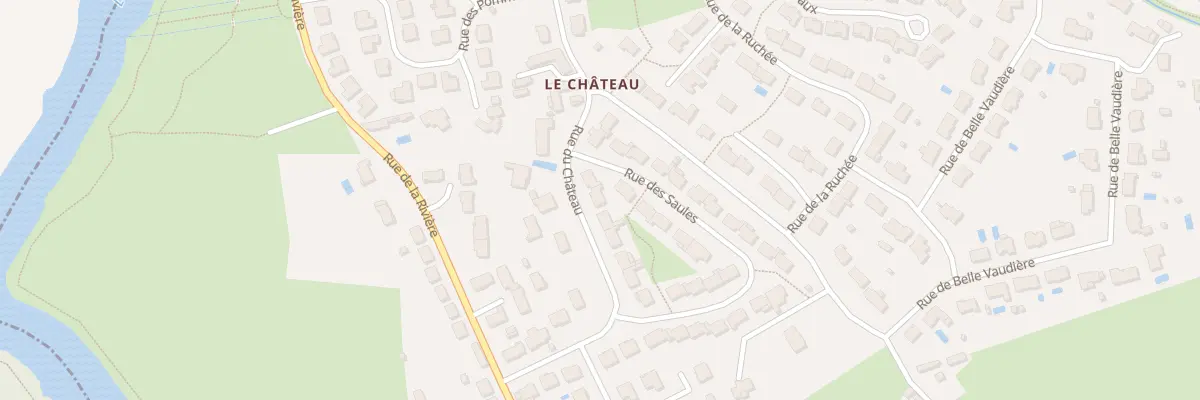Plan du 27 Rue de Chateau à Saint-Pavace