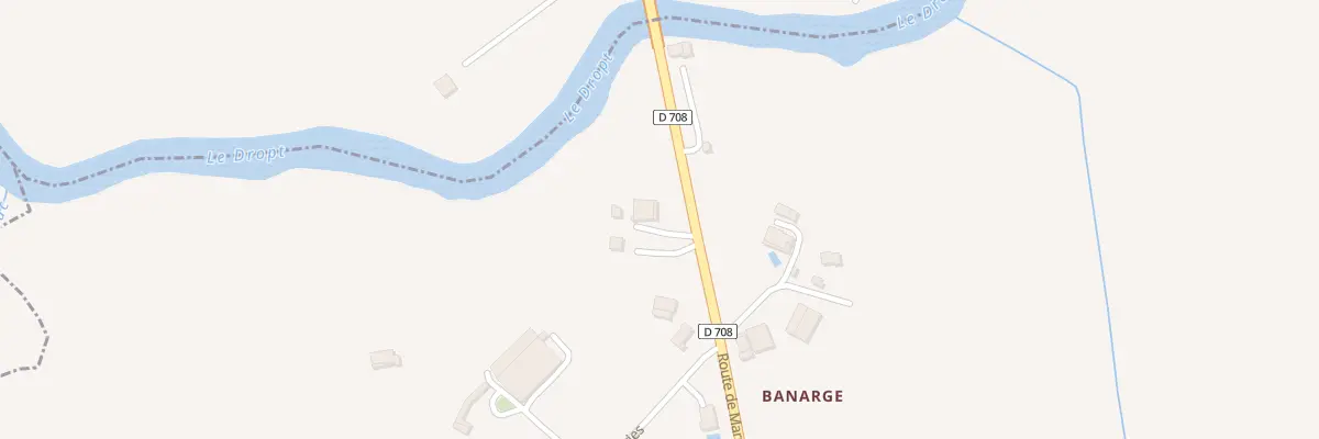 Plan du 170 Rte de Marmande à Saint-Pierre-sur-Dropt