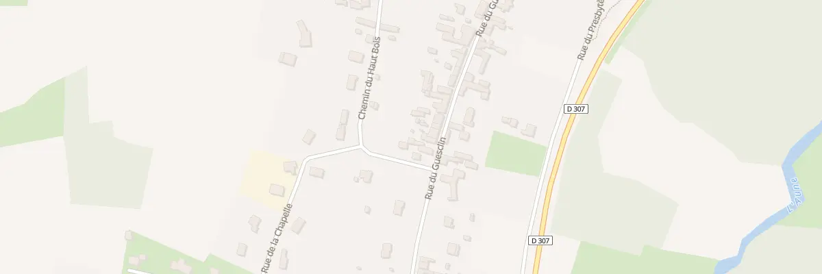Plan du 58 Rue du Guesclin à Pontvallain