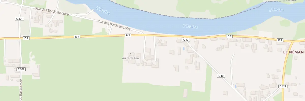 Plan du 10 Rue du Val de l’Indre à Avoine