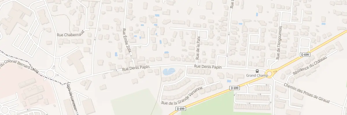 Plan du 16 Rue Denis Papin à L’Isle-d’Espagnac