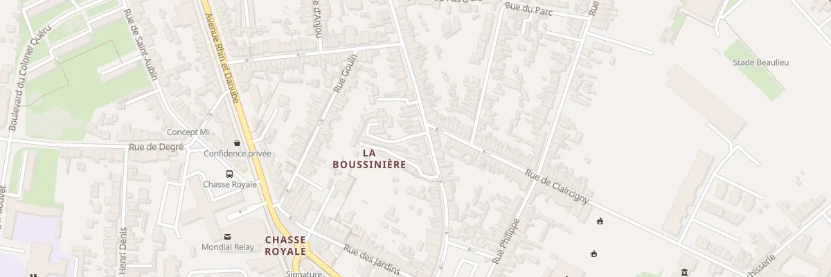 Plan du 37 Rue de la Madeleine au Mans
