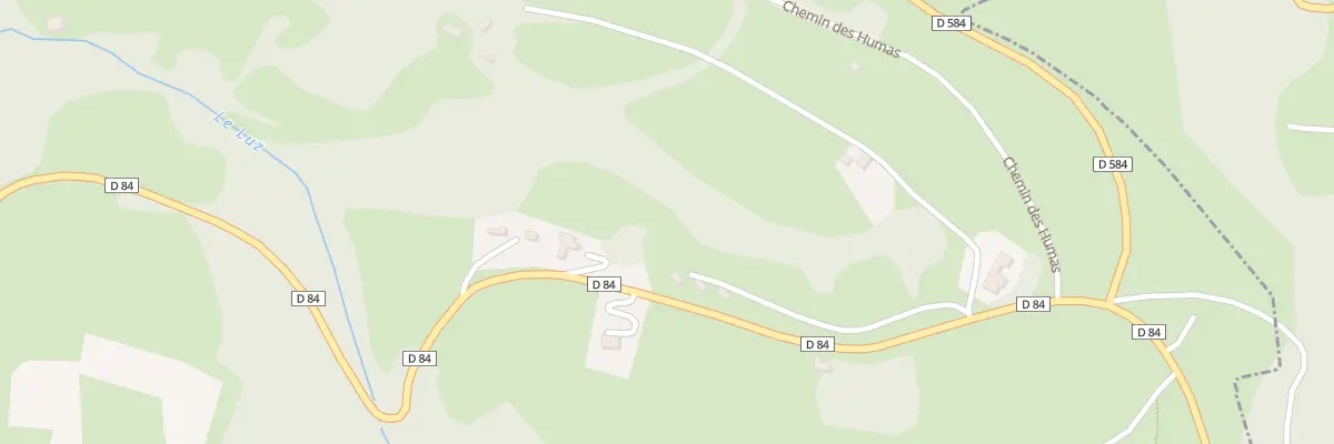 Plan du 5370 Lacoste à Gerde