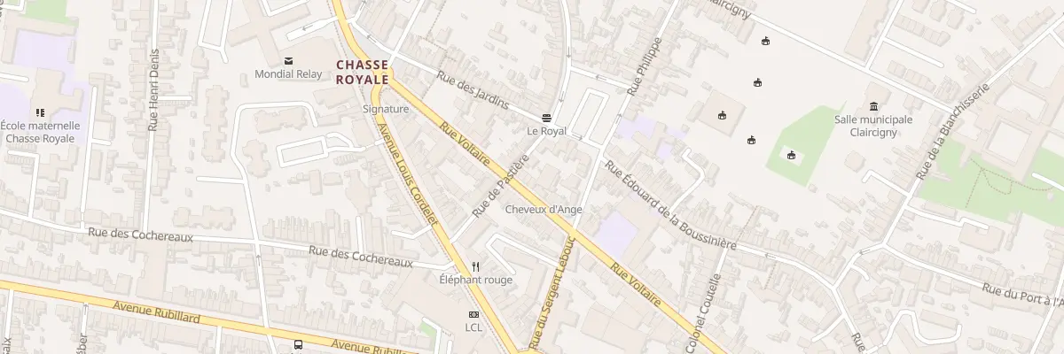 Plan du 116 Rue Voltaire au Mans