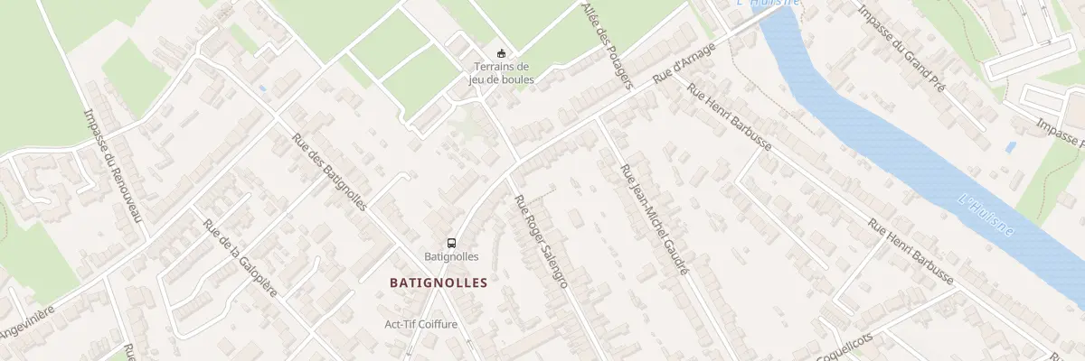 Plan du 59 Rue d’Arnage au Mans