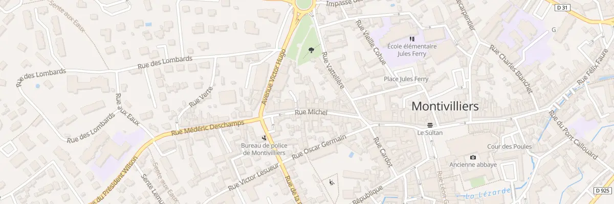 Plan du 30 Rue Michel à Montivilliers