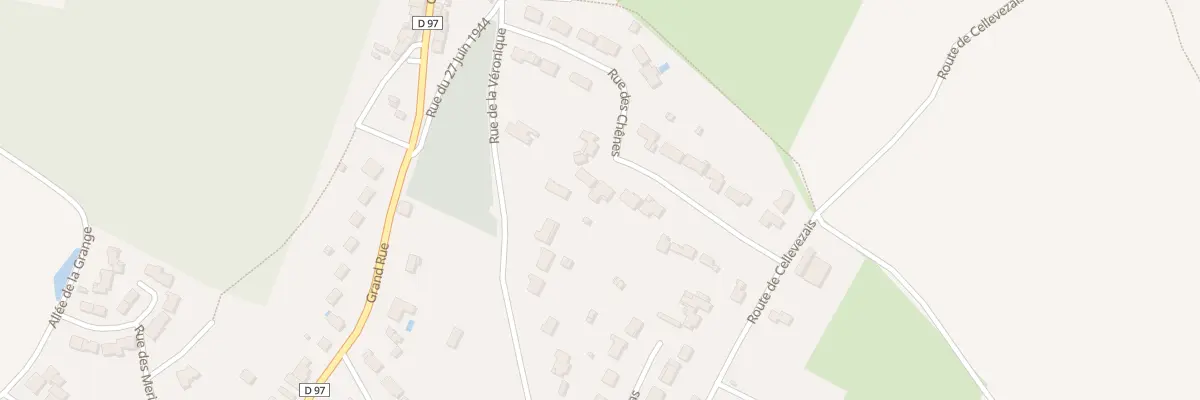 Plan du 12 Rue des Chênes à Celle-Lévescault