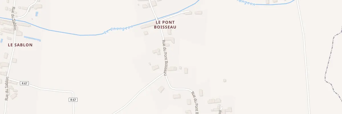 Plan du 9B Rue du Pont Boisseau à Bourgueil