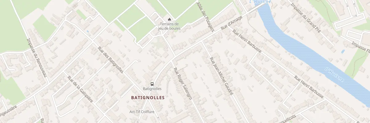 Plan du 57 Rue d’Arnage au Mans