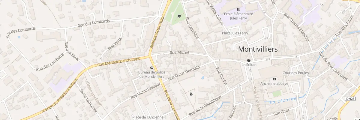 Plan du 21 Rue Michel à Montivilliers