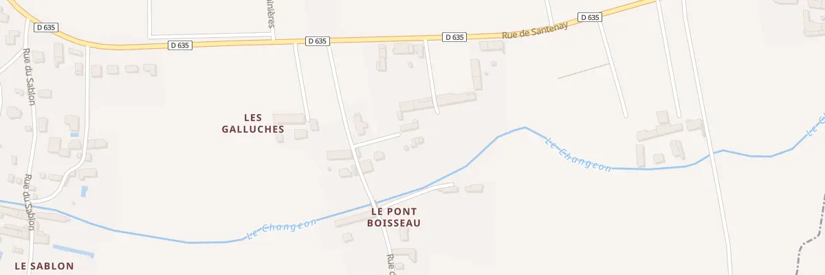 Plan du 3 Rue du Pont Boisseau à Bourgueil