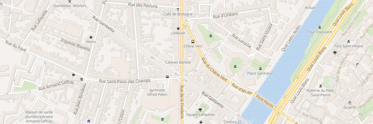 Plan du 6 Rue Montoise au Mans