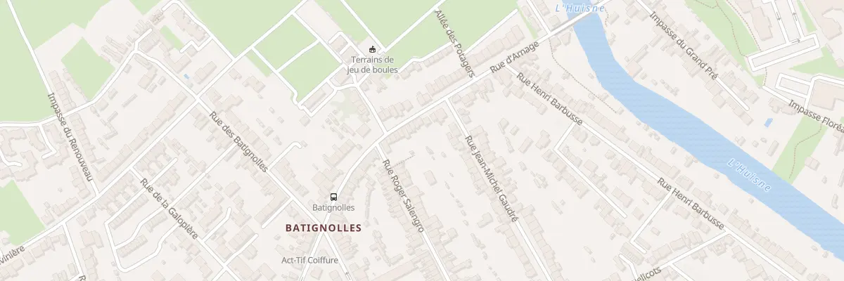 Plan du 51 Rue d’Arnage au Mans