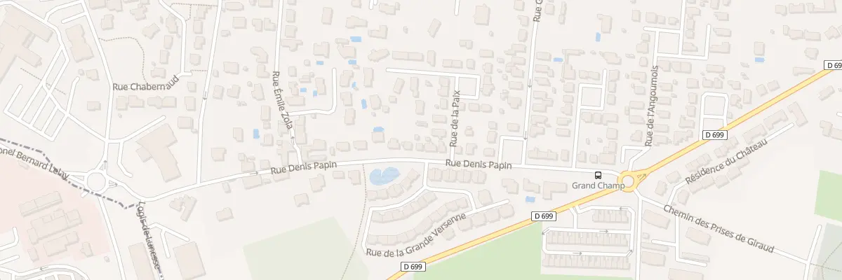 Plan du 20 Rue Denis Papin à L’Isle-d’Espagnac