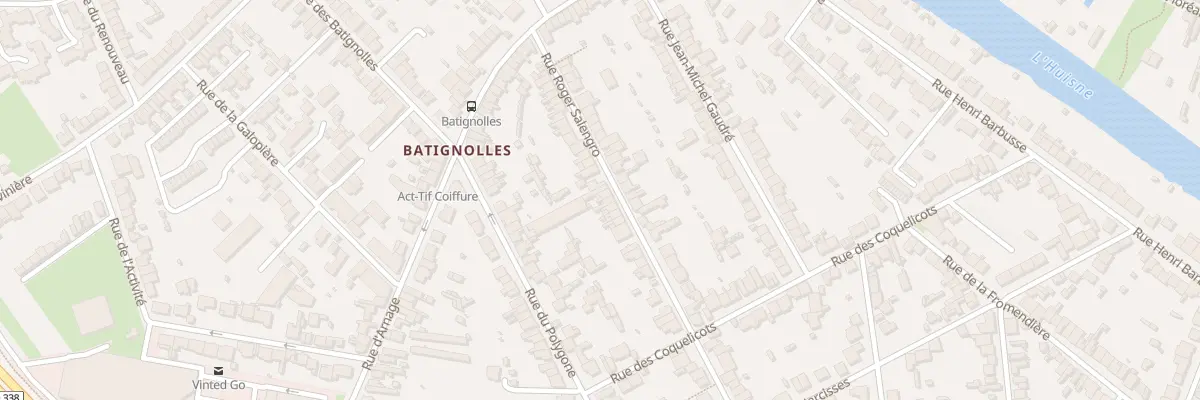 Plan du 42 Rue Roger Salengro au Mans