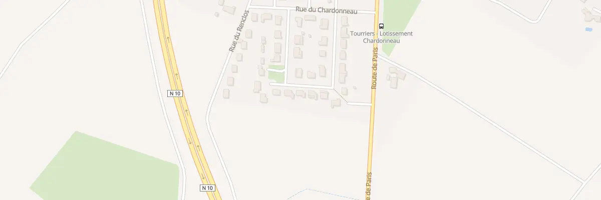 Plan du 21 Rue des Erables à Tourriers