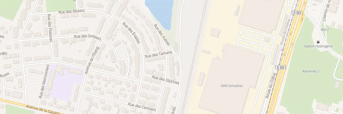 Plan du 46 Rue des Abricotiers à Arnage