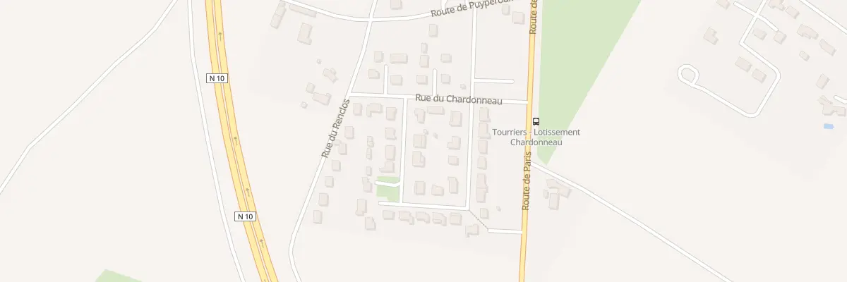 Plan du 3 Rue des Glycines à Tourriers