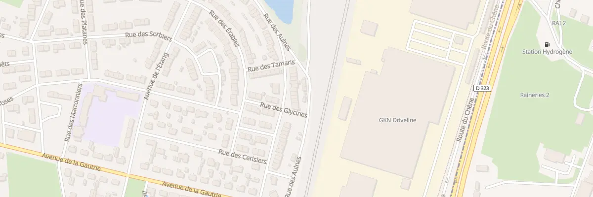 Plan du 32 Rue des Abricotiers à Arnage