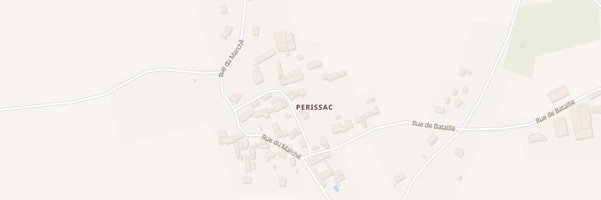 Plan du 10 Rue des Artisans Perissac à Limalonges