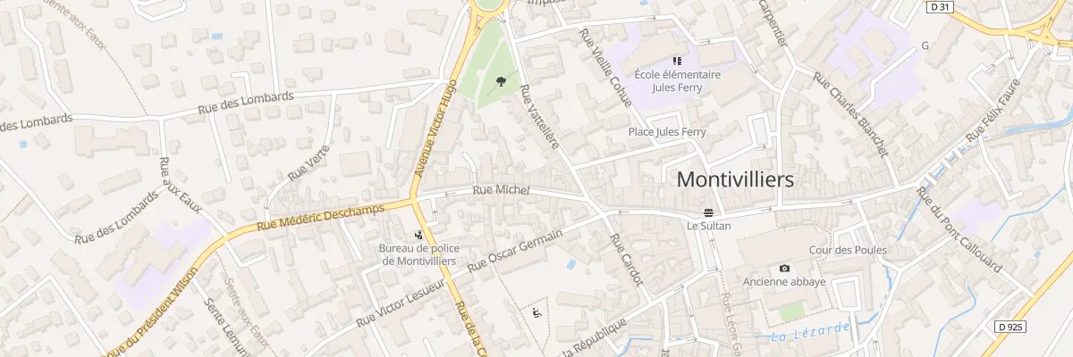 Plan du 14 Rue Michel à Montivilliers