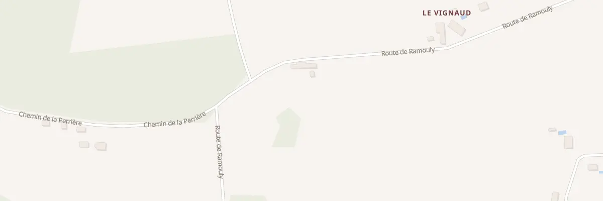 Plan du 1439 Rte de Ramouly à Saint Privat en Périgord