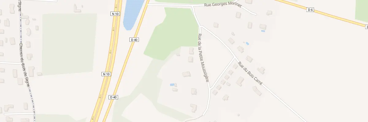 Plan du 4 Rue de la Petite Moussigere à Puyréaux