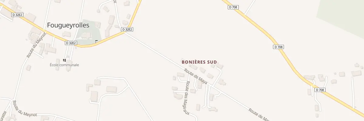 Plan du 116C Bonieres Sud à Fougueyrolles