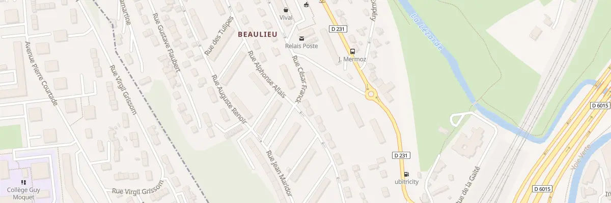 Plan du 1 Rue Jean Maridor à Harfleur
