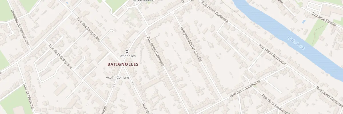 Plan du 27 Rue Roger Salengro au Mans
