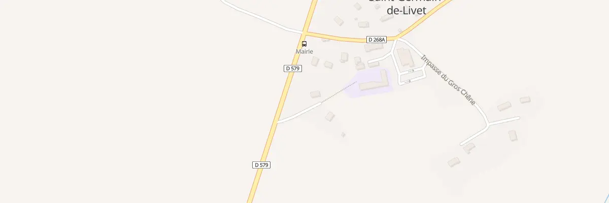 Plan du 5209 L’Ecole à Saint-Germain-de-Livet