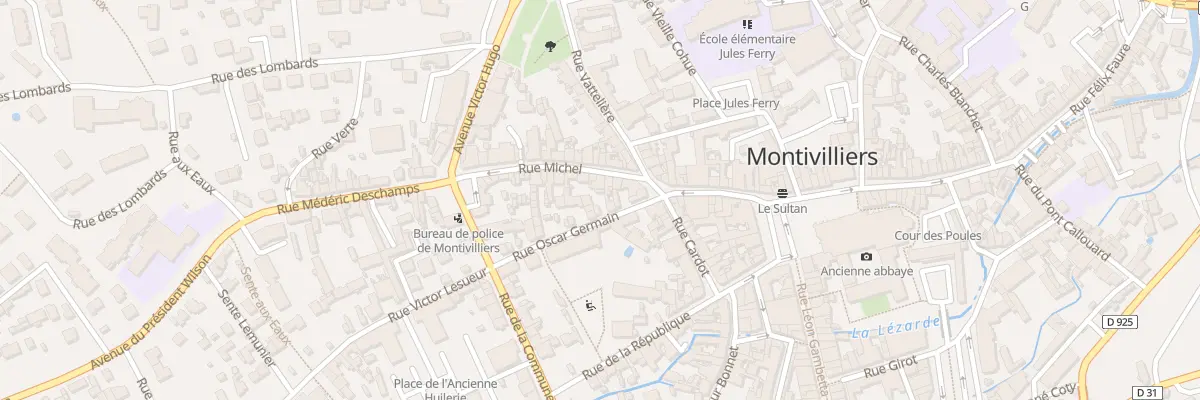 Plan du 9 Rue Michel à Montivilliers