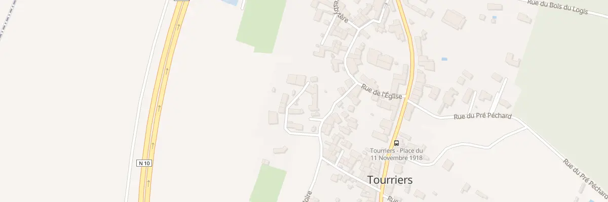 Plan du 6 Imp du Logis à Tourriers