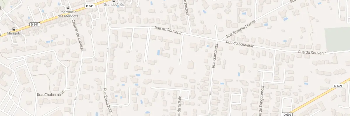 Plan du 15Q Rue du Souvenir à L’Isle-d’Espagnac