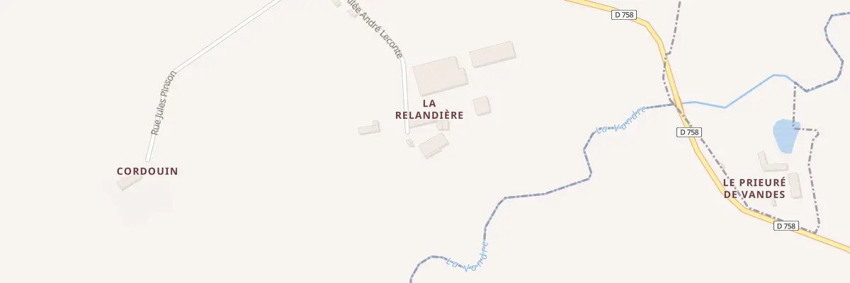 Plan du 5001 La Relandiere à Saint-Gervais-du-Perron