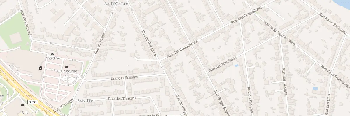 Plan du 79 Rue des Coquelicots au Mans
