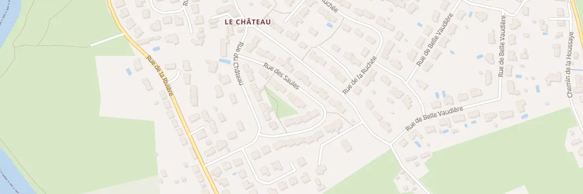 Plan du 8 Rue des Saules à Saint-Pavace