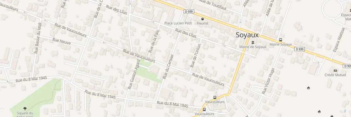 Plan du 87 Rue de Vaucouleurs à Soyaux